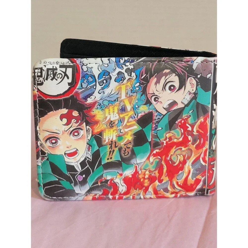 Demon Slayer Kimetsu no Yaiba Tanjiro Kamado Anime Bi-Fold Wallet